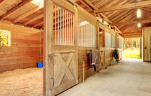 Haddenham End Field stable construction leads